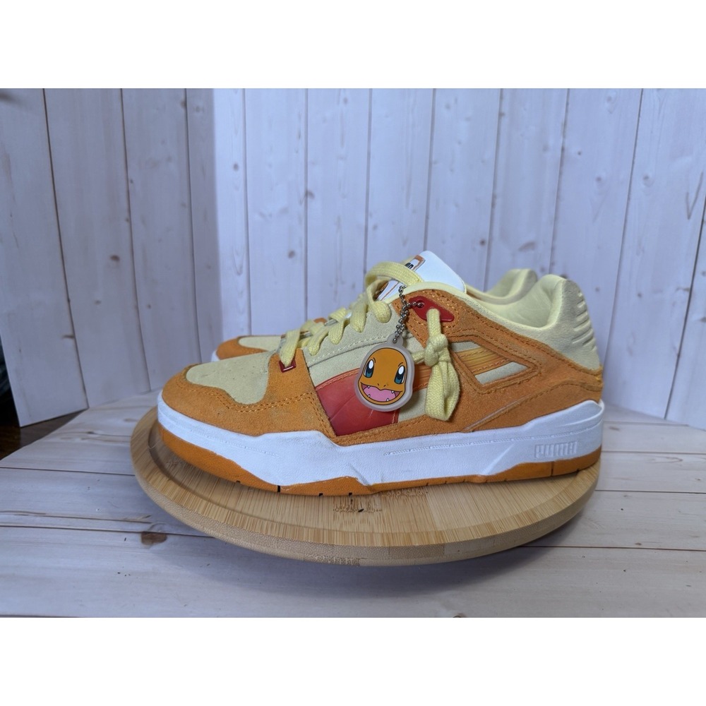 Puma Pokemon Charmander Slipstream Men's Size 5.5 Orange Yellow Red Sneakers